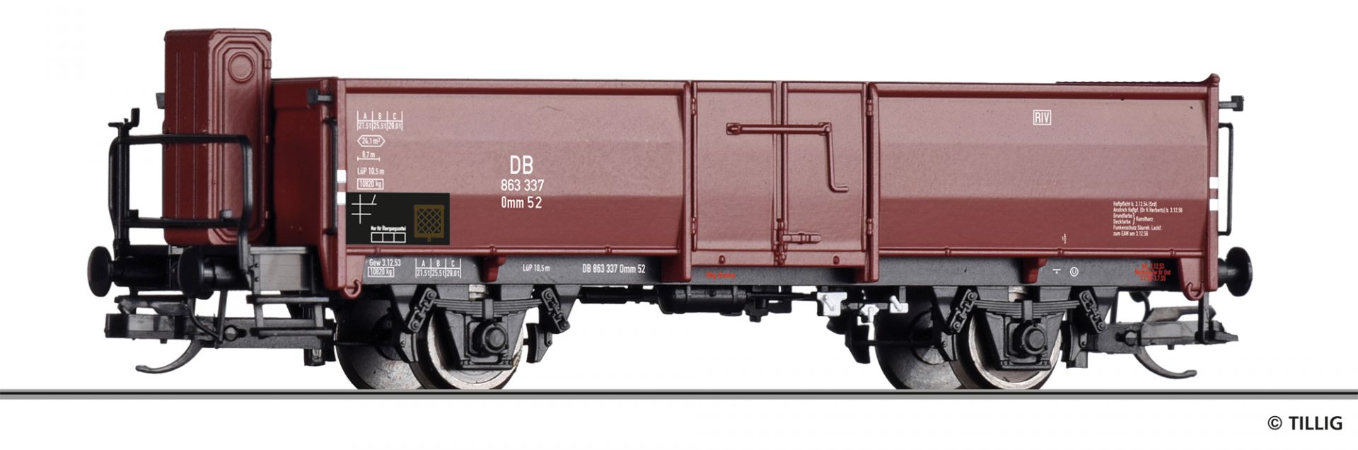 off. Güterwagen, DB Ep.III
