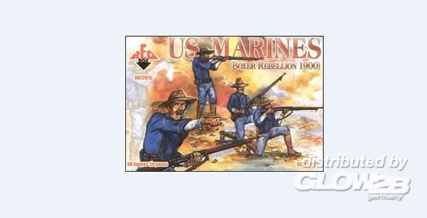 US Marines, Boxer Rebellion 1 - Red Box 1:72 US Marines, Boxer Rebellion 1900