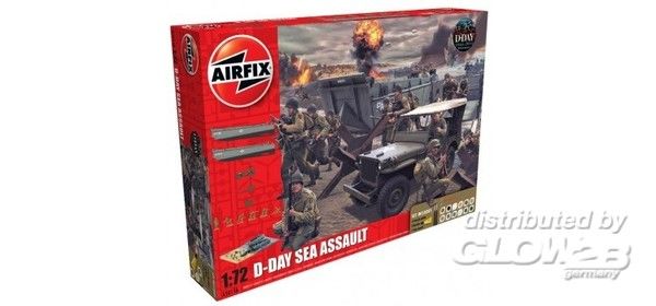 D-Day 75th Anniversary Sea As - Airfix 1:76 D-Day 75th Anniversary Sea Assault Gift Set
