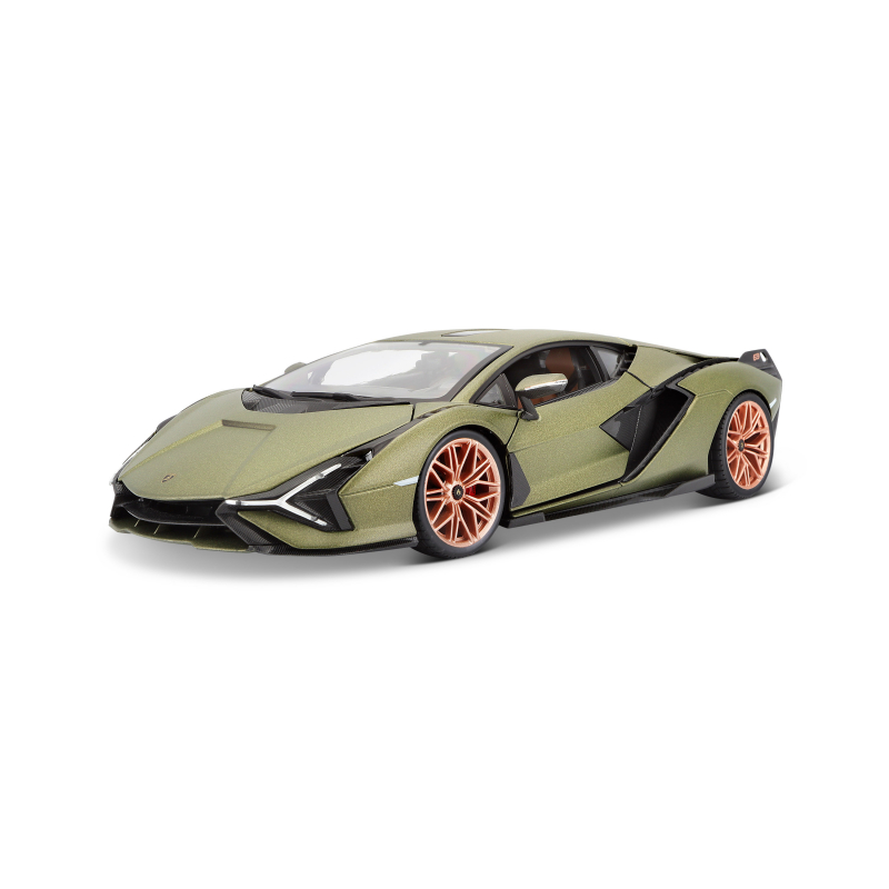 Bburago 1:18 Lamborghini Sian - Bburago 1:18 Lamborghini Sian FKP 37electric gold