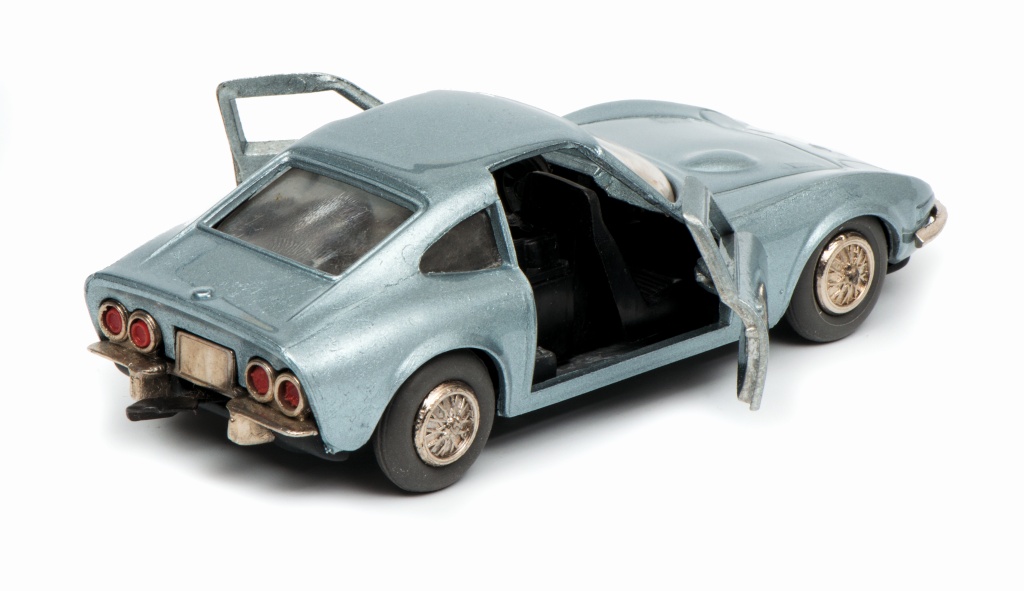 Micro Racer Opel GT, blau met
