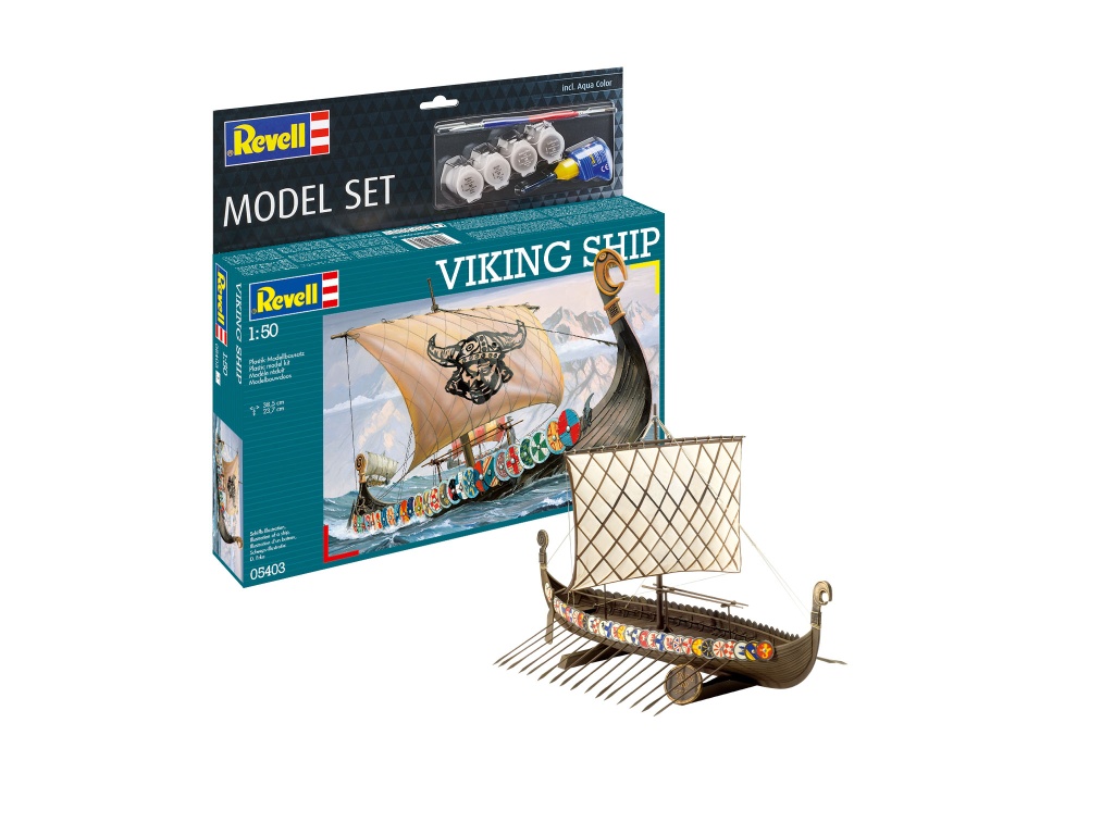 Model Set Viking Ship - Model Set Viking Ship