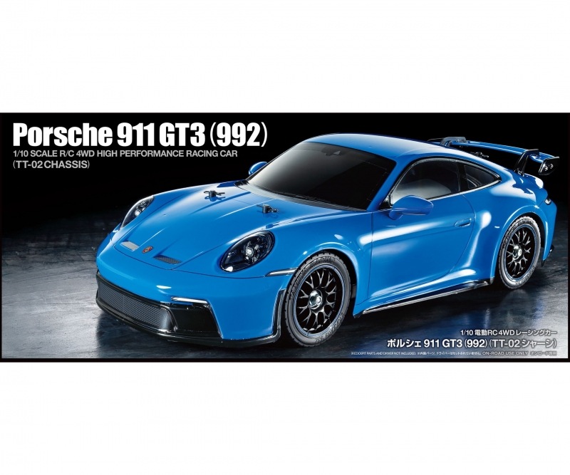 1:10 RC Porsche 911 GT3 (992) - 1:10 RC Porsche 911 GT3 (992) TT-02