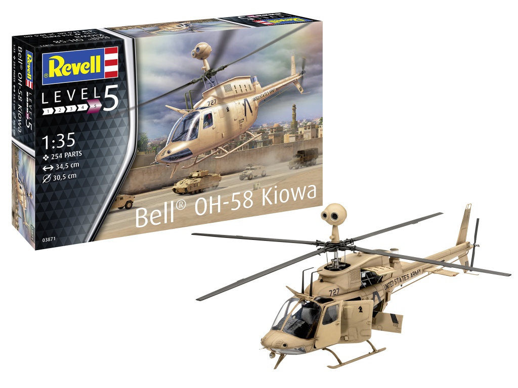 Belll OH-58 Kiowa - Bell OH-58 Kiowa 1:35