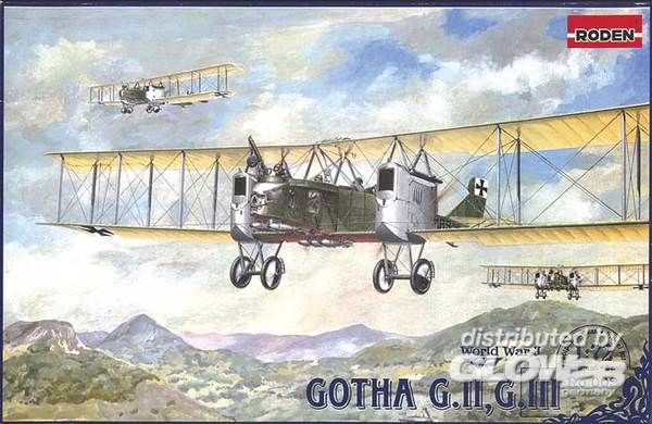 Gotha G.II-G.III - Roden 1:72 Gotha G.II-G.III
