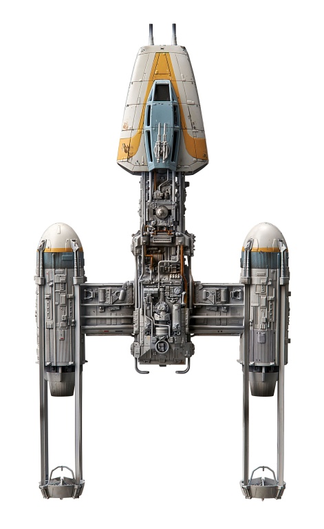 Y-wing Starfighter - Bandai - BANDAI Y-Wing Starfighter Easy-Click System
