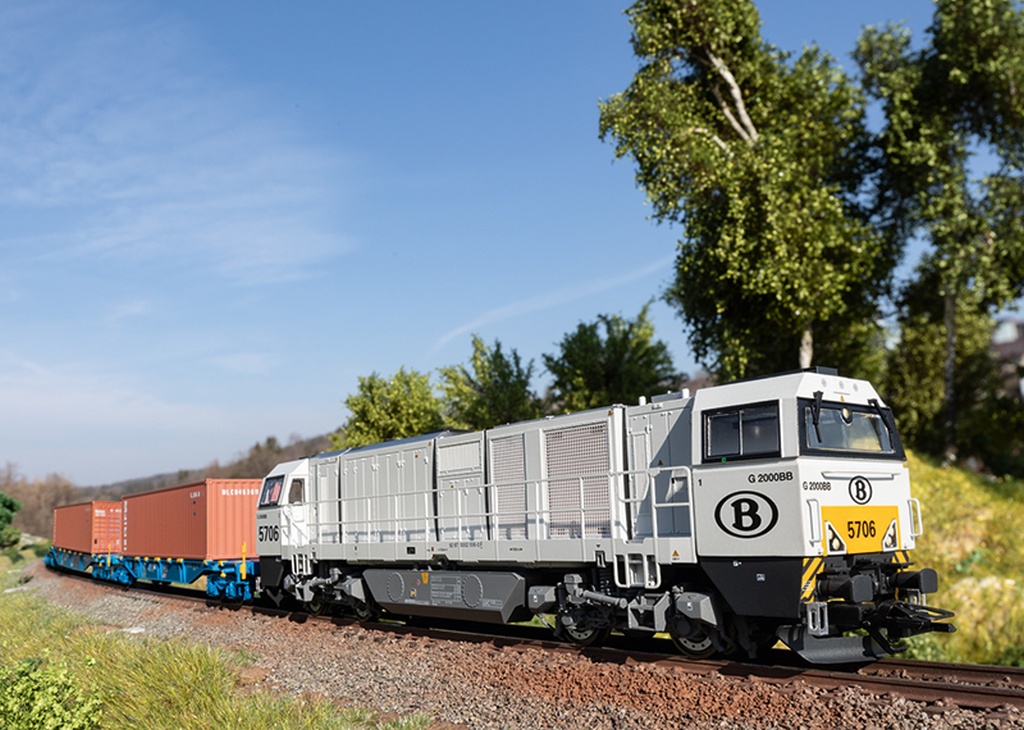 Diesellok G 2000 SNCB 5706 - Diesellokomotive Vossloh G 2000 BB