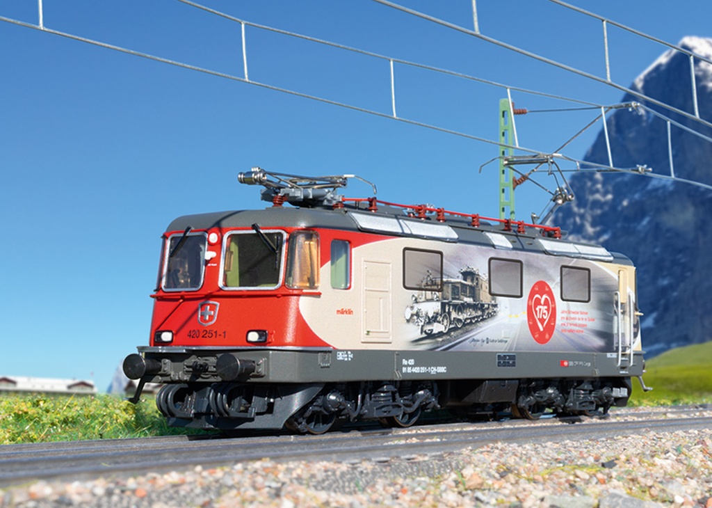 E-Lok Re 420 SBB 175Jahre Sch - Schweizer Bahnen