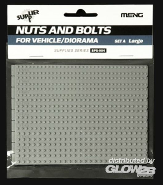Nuts and Bolts SET A (large) - MENG-Model 1:35 Nuts and Bolts SET A (large)