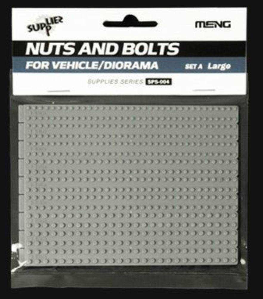 Nuts and Bolts SET A (large) - MENG-Model 1:35 Nuts and Bolts SET A (large)