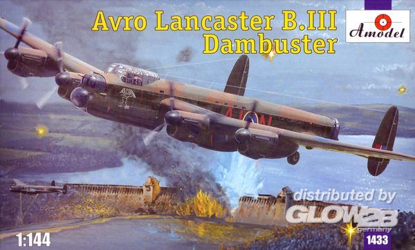 Avro Lancaster B.III Dambuste - Amodel 1:144 Avro Lancaster B.III Dambuster