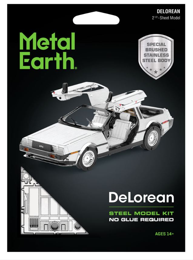 Metal Earth: DeLorean - Metal Earth: Delorean