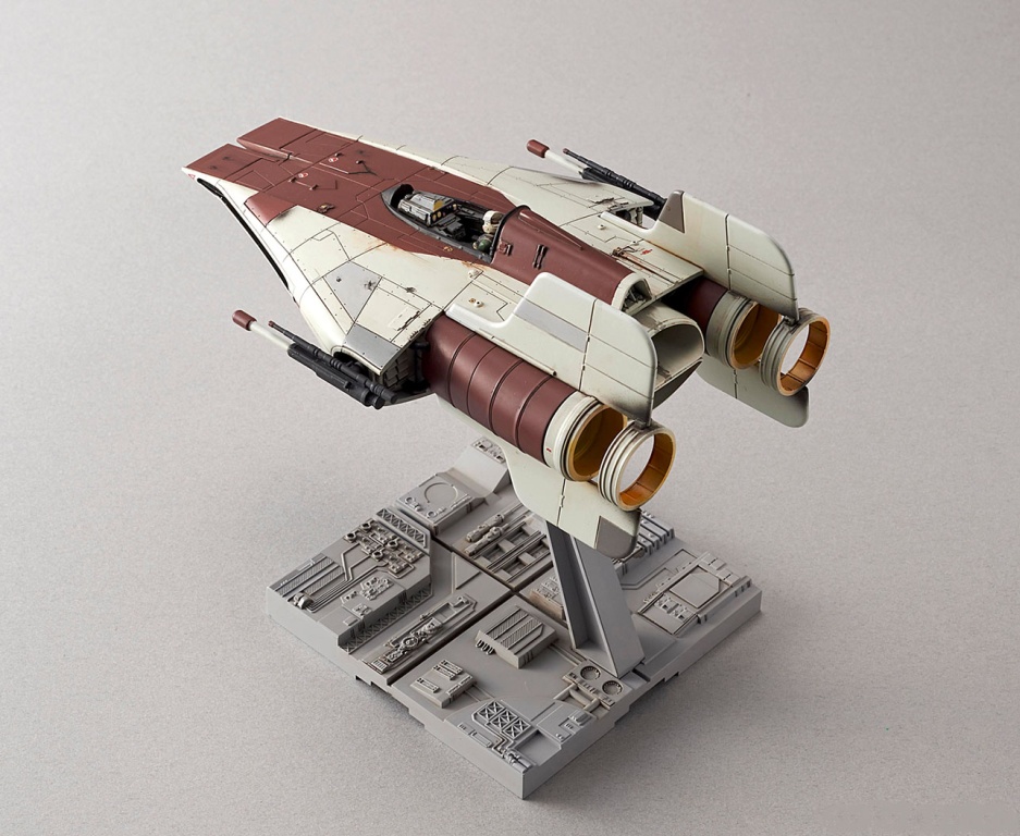 A-wing Starfighter - Bandai - BANDAI A-Wing Starfighter Easy-Click System