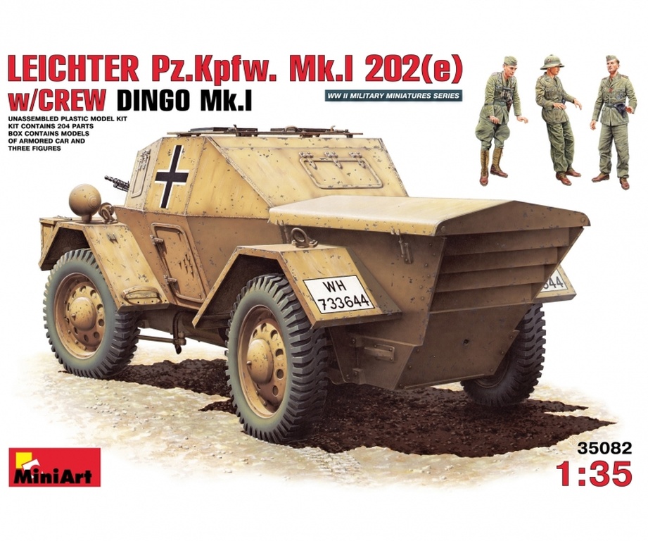 Leichter PzKpfWg Mk. I 202 ( - 1:35 Dt. Lt. PzKpfw. MkI 202e Dingo (3)