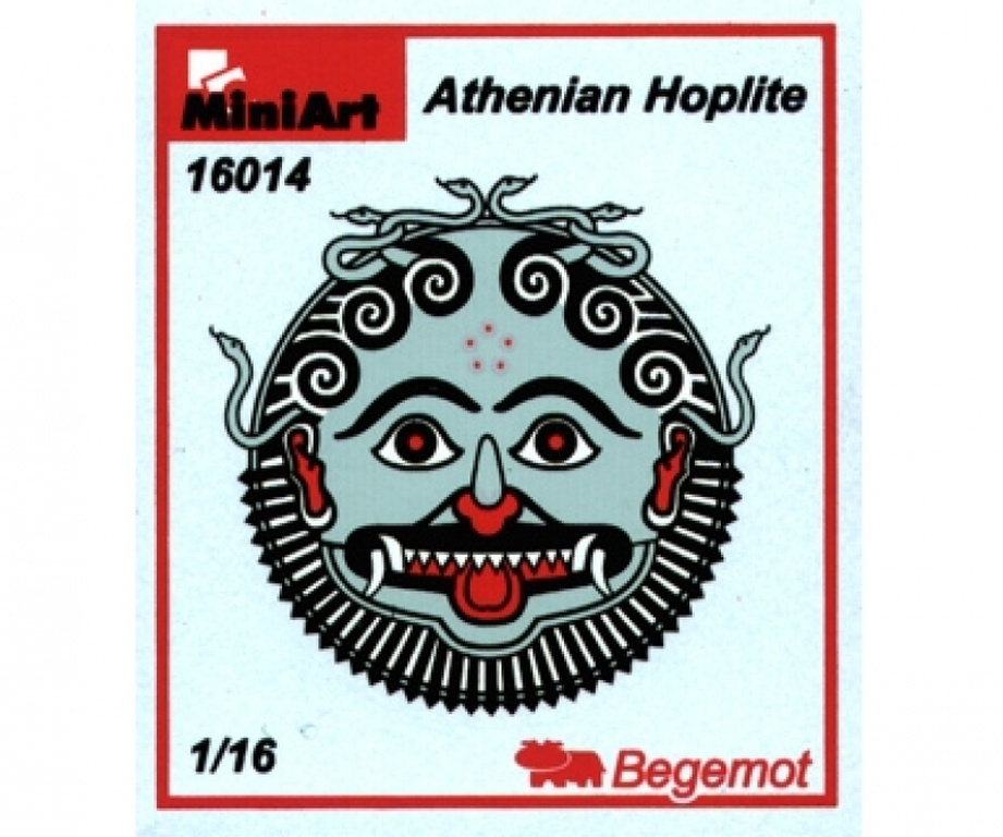 Athenischer Hoplite V. Jhdt.v - 1:16 Fig. Athen. Krieger 5.Jh v.Chr.