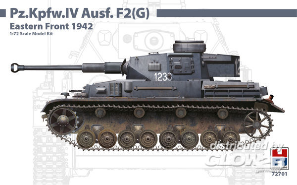 Pz.Kpfw.IV Ausf.F2 (G) Easter - Hobby 2000 1:72 Pz.Kpfw.IV Ausf.F2 (G) Eastern Front 1942
