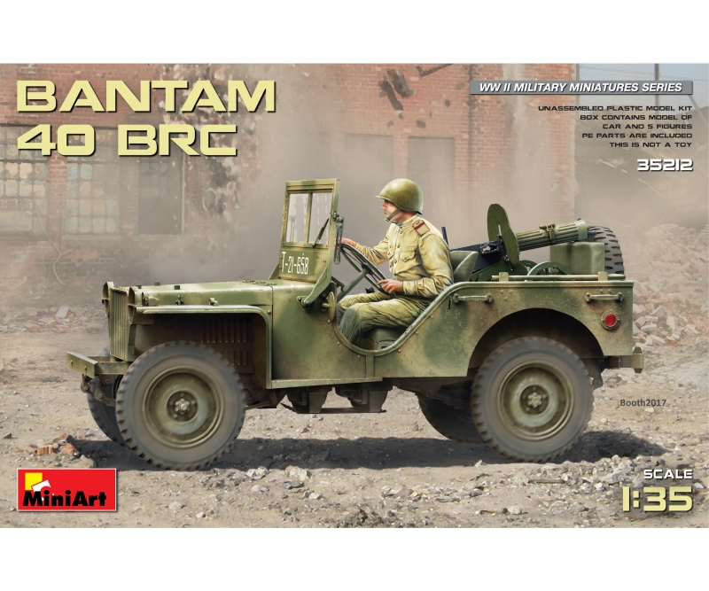 Bantam 40 BRC - 1:35 Bantam 40 BRC (5) Leicht Fahrzeug