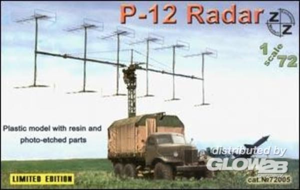 P-12 Soviet radar vehicle - ZZ Modell 1:72 P-12 Soviet radar vehicle