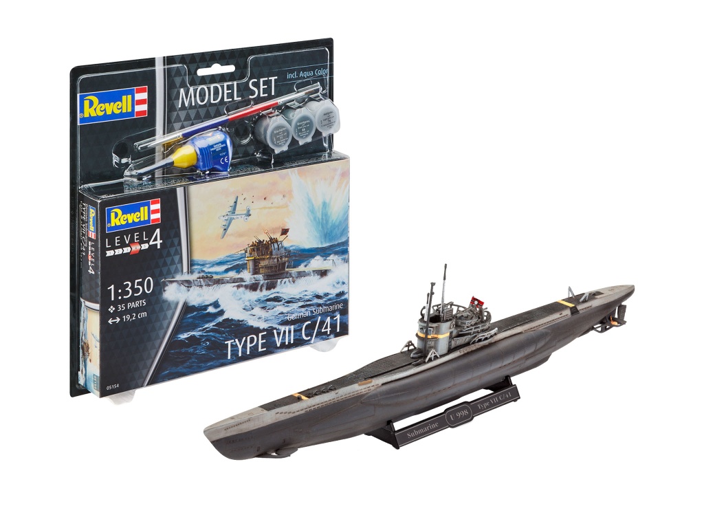 Model Set German Submarine Ty - Model Set German Submarine Type