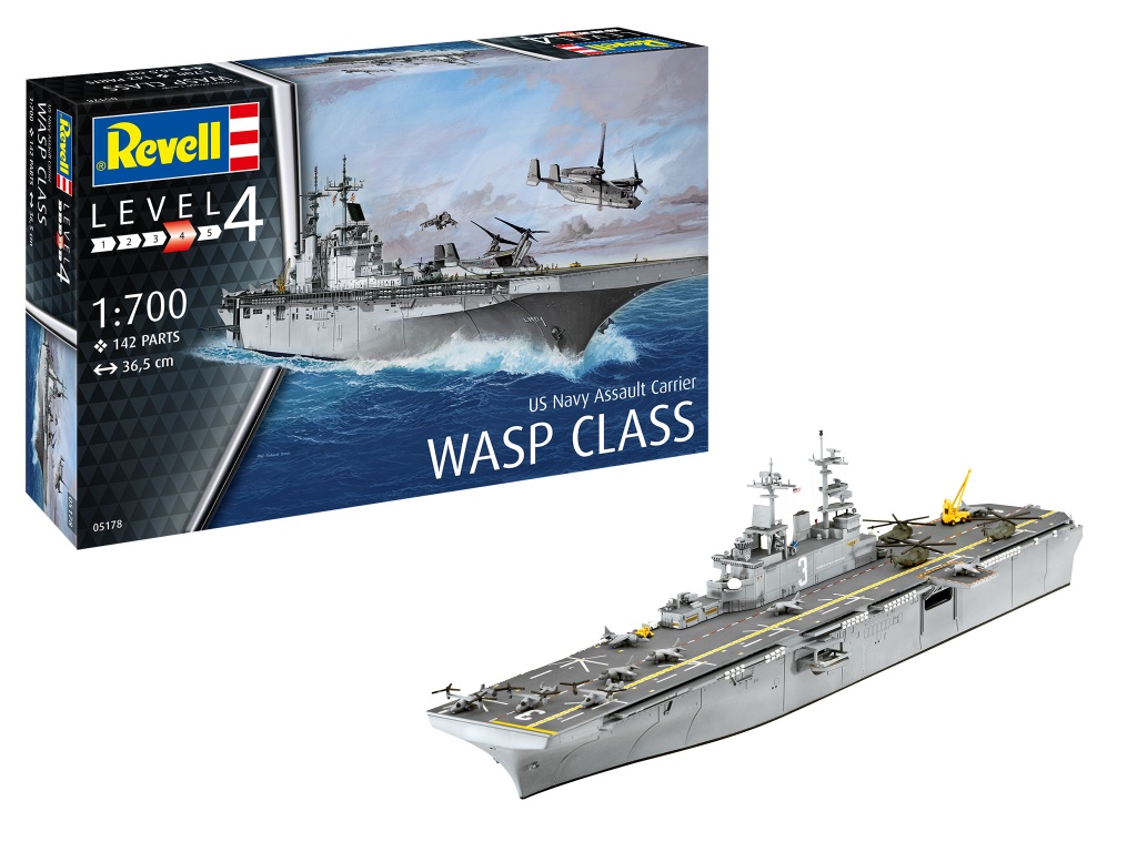 Assault Carrier USS WASP CLAS - US Navy Assault Carrier WASP CLASS
