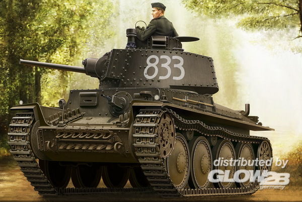 1/35 Deutscher Panzer Kpfw. 3 - Hobby Boss 1:35 German Panzer Kpfw.38(t) Ausf.E/F