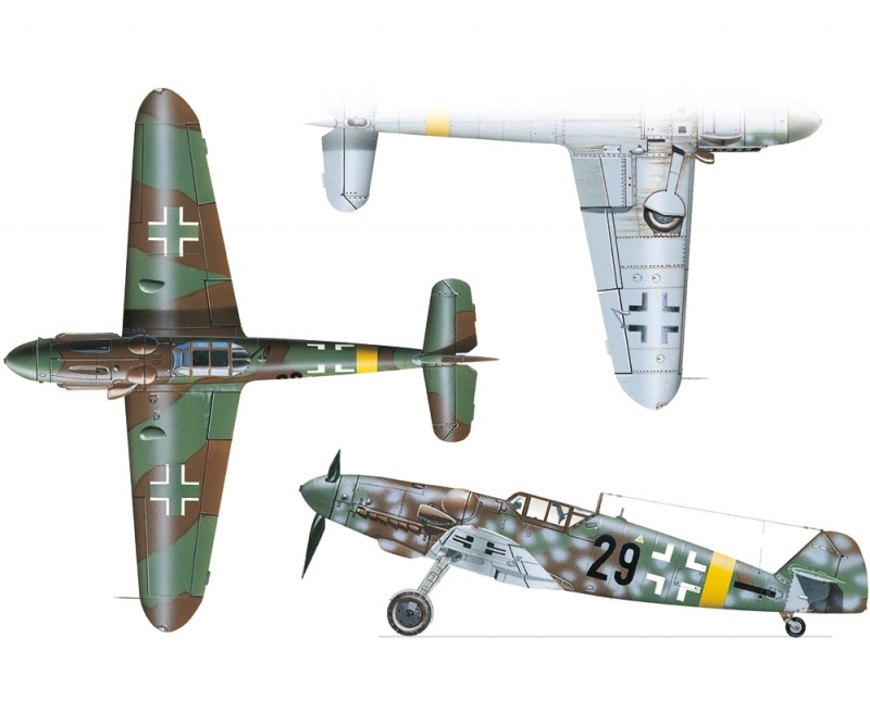 1:72 Messerschmit BF-109 G-6 - 1:72 Messerschmitt BF-109 G-6