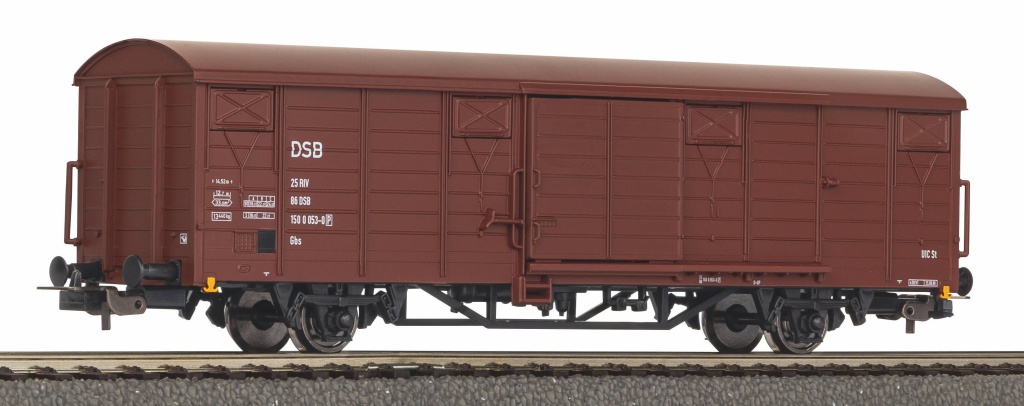Ged. Güterwg. Gbs DSB Ep. IV - Gedeckter Güterwagen Gbs DSB IV-V