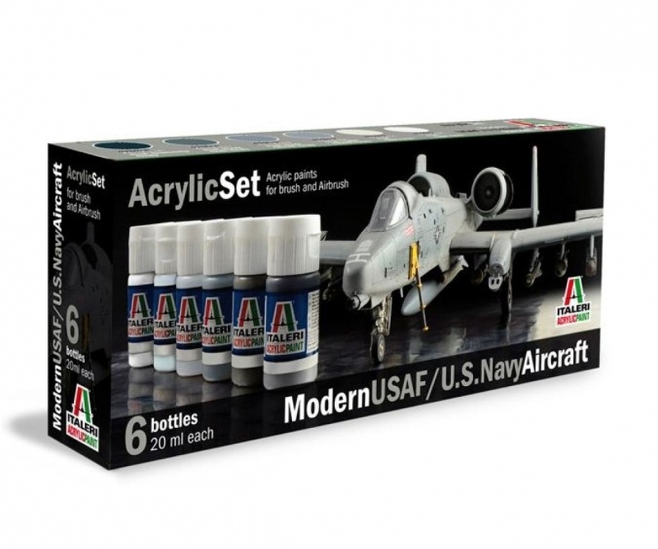 Acryl Set Modern USAF/U.S. Na - Acryl Set Modern USAF/U.S. Navy Aircraft