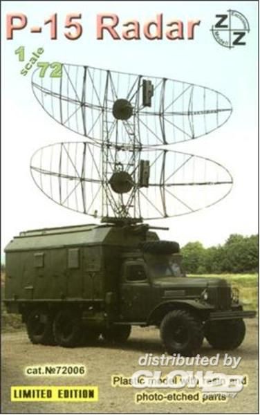 P-15 Soviet radar vehicle - ZZ Modell 1:72 P-15 Soviet radar vehicle