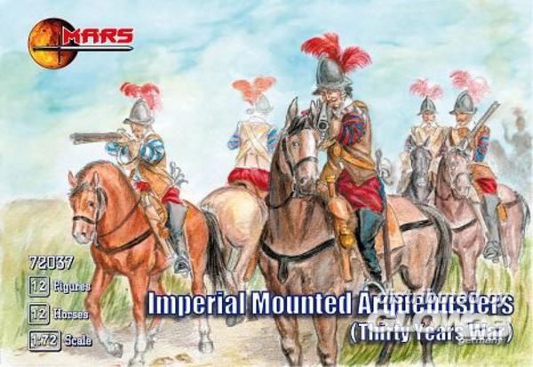 Imperial mounted arquebusiers - Mars Figures 1:72 Imperial mounted arquebusiers
