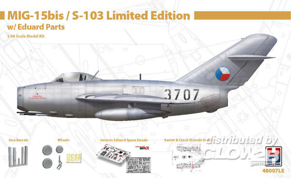 MIG-15bis / S-103 Limited Edi - Hobby 2000 1:48 MIG-15bis / S-103 Limited Edition