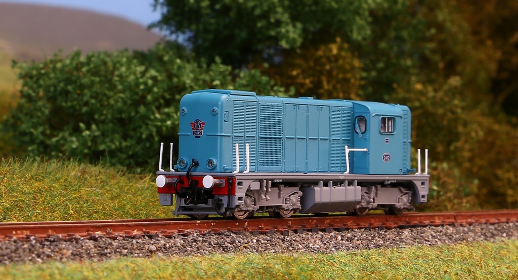 N-Diesellok Rh 2400 blau NS I - N Diesellokomotive Rh 2400 NS III