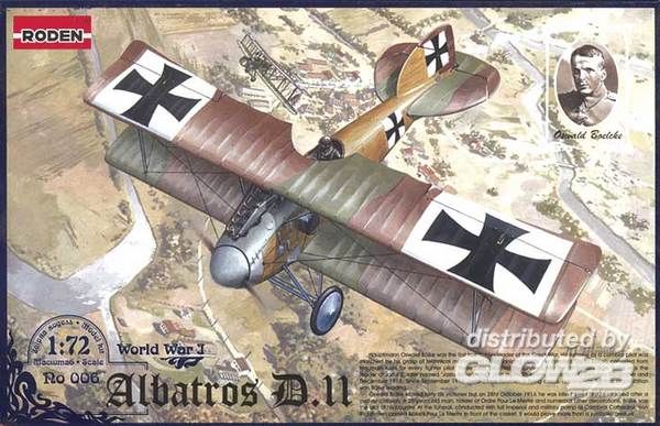 Albatros D.II - Roden 1:72 Albatros D.II World War 1