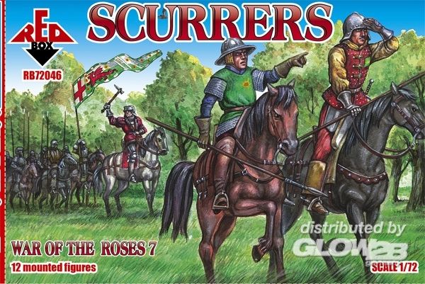 Scurrers, War of the Roses 7 - Red Box 1:72 Scurrers, War of the Roses 7