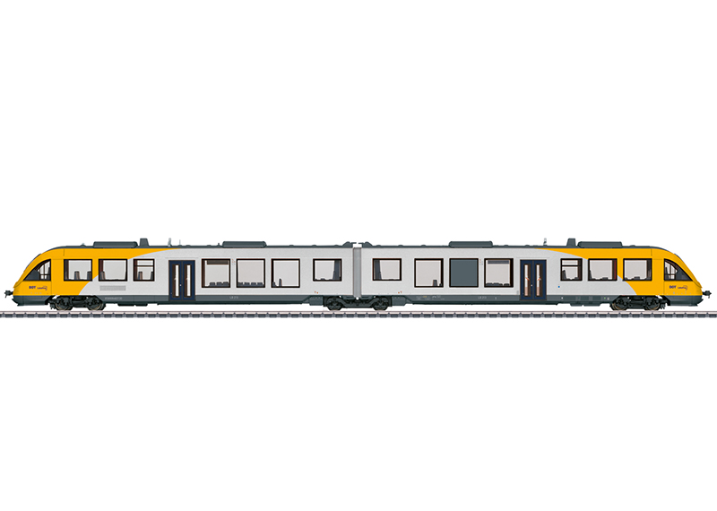 Nahverkehrs-Triebwagen LINT 4 - Dieseltriebwagen Baureihe 648.2