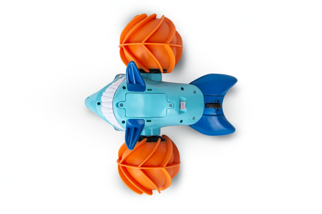 RC Carrera Sharrky Amphib - 2,4GHz Sharkky - Amphibious Fish