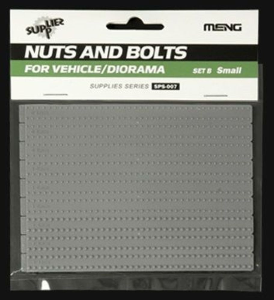 Nuts and Bolts SET B (small) - MENG-Model 1:35 Nuts and Bolts SET B (small)