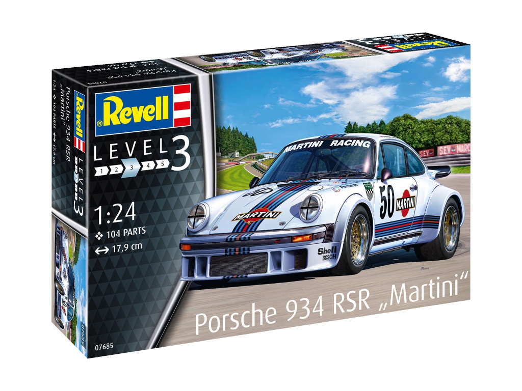 Porsche 934 RSR "Martini" - Porsche 934 RSR Martini 1:24
