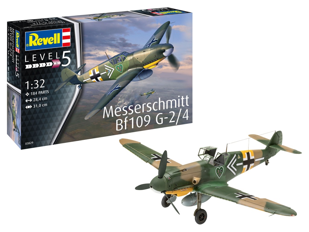 Messerschmitt Bf109G-2/4 - Revell 1:32 Messerschmitt Bf109G-2/4