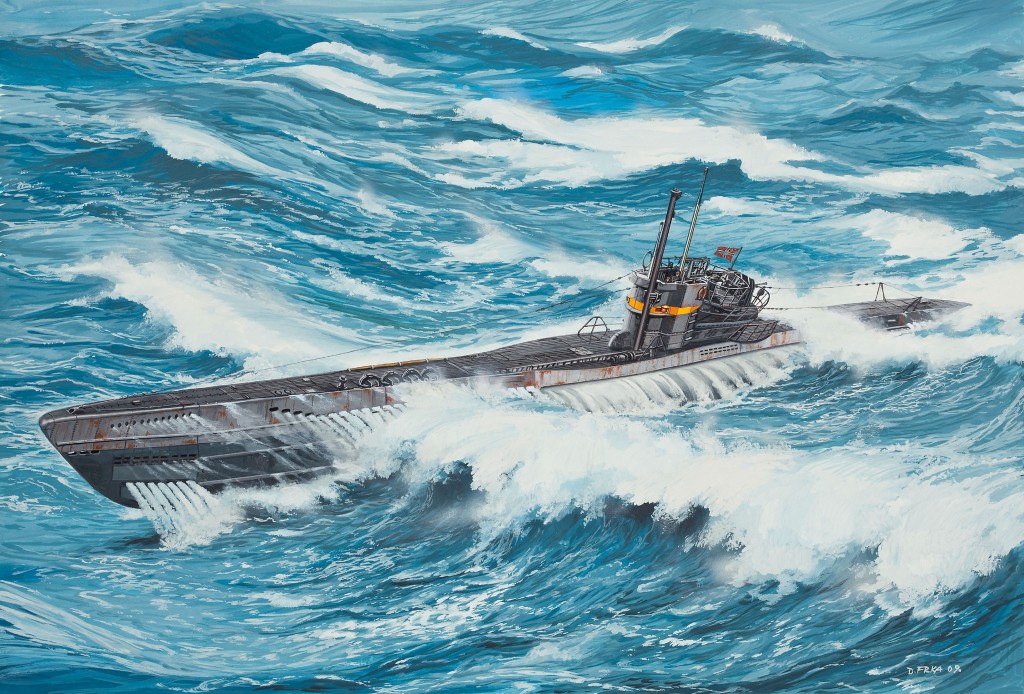 U-Boot Typ VIIC/41 - Deutsches U-BootTYPE VII C/41 AtlanticVersion