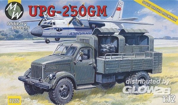 UPG-250GM Russ.LKW - Military Wheels 1:72 UPG-250GM on the GAZ-51