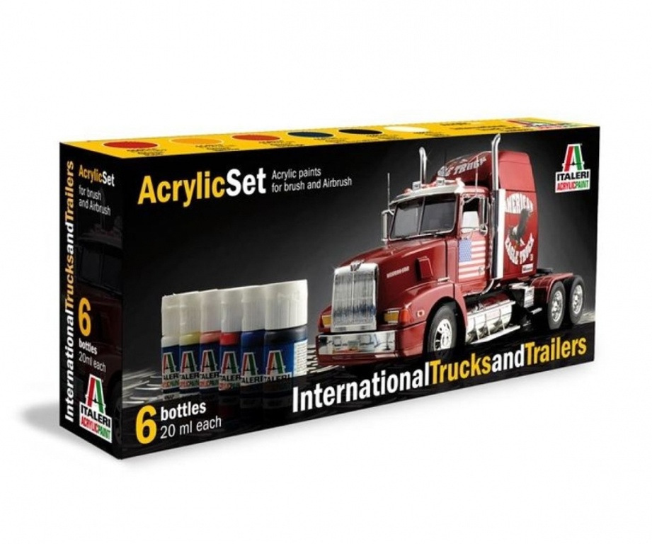 Acryl Set International Truck - Acryl Set International Trucks &Trailers