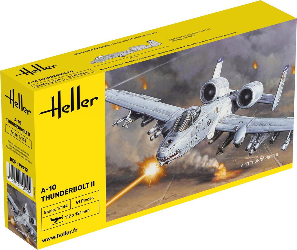 A-10 Thunderbolt II - Heller 1:144 A-10 Thunderbolt II