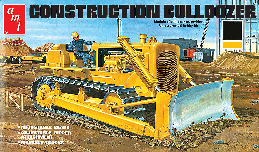 1/25 Construction Bulldozer - AMT/MPC 1/25