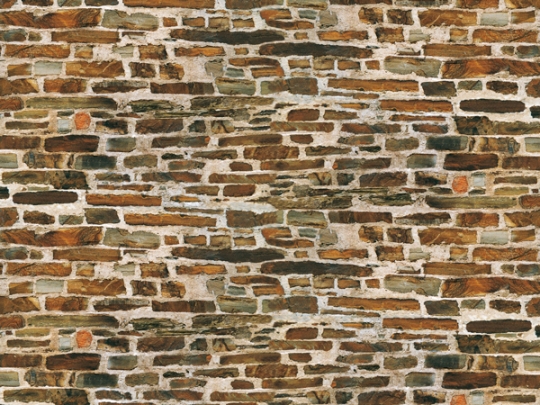 Kalksteinmauer - Dekorpappen Kalksteinmauer