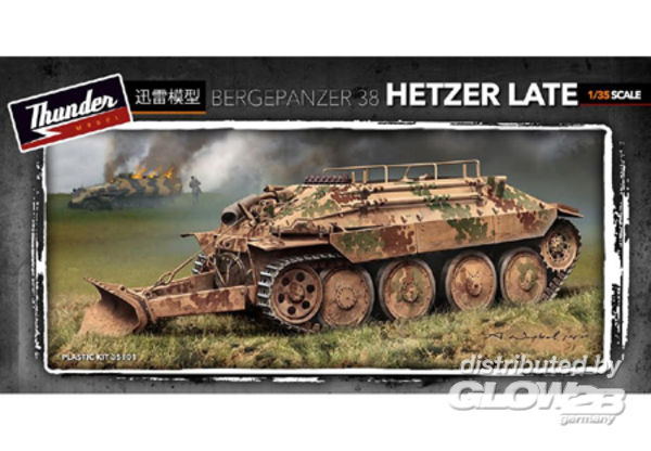 Bergepanzer 38 Hetzer Late - Thundermodels 1:35 Bergepanzer 38 Hetzer Late