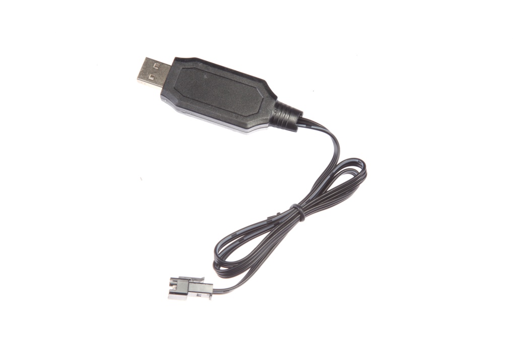 USB Ladekabel - USB Cable 1A  for LiFePo4 6,4V Batteries