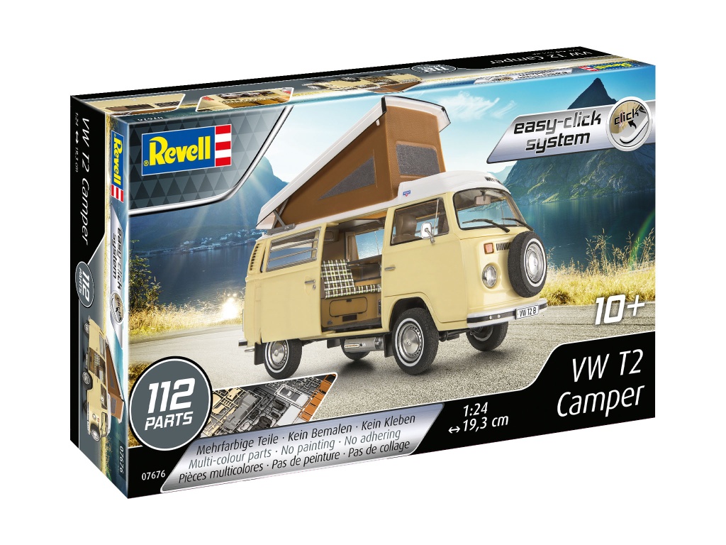 VW T2 Camper 1:24 - VW T2 Camper easy-click-system