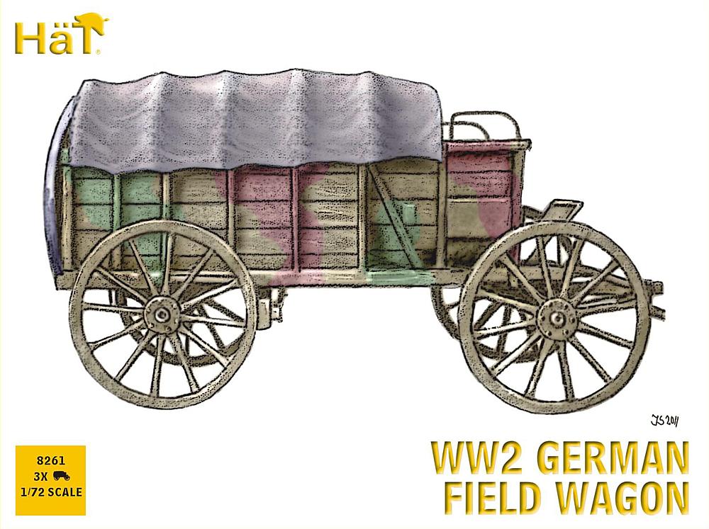 1/72 WW2 German Field Wagon - HäT 1/72