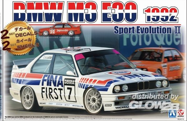 BMW M3 E30 1992 Sport Evoluti - NUNU-BEEMAX 1:24 BMW M3 E30 1992 Sport Evolution II